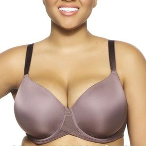 Paramour Deep Taupe Side Smoother Bra 42DDD
